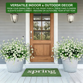 TURNMEON UV-resistant flowers stay vibrant under sun and rain.