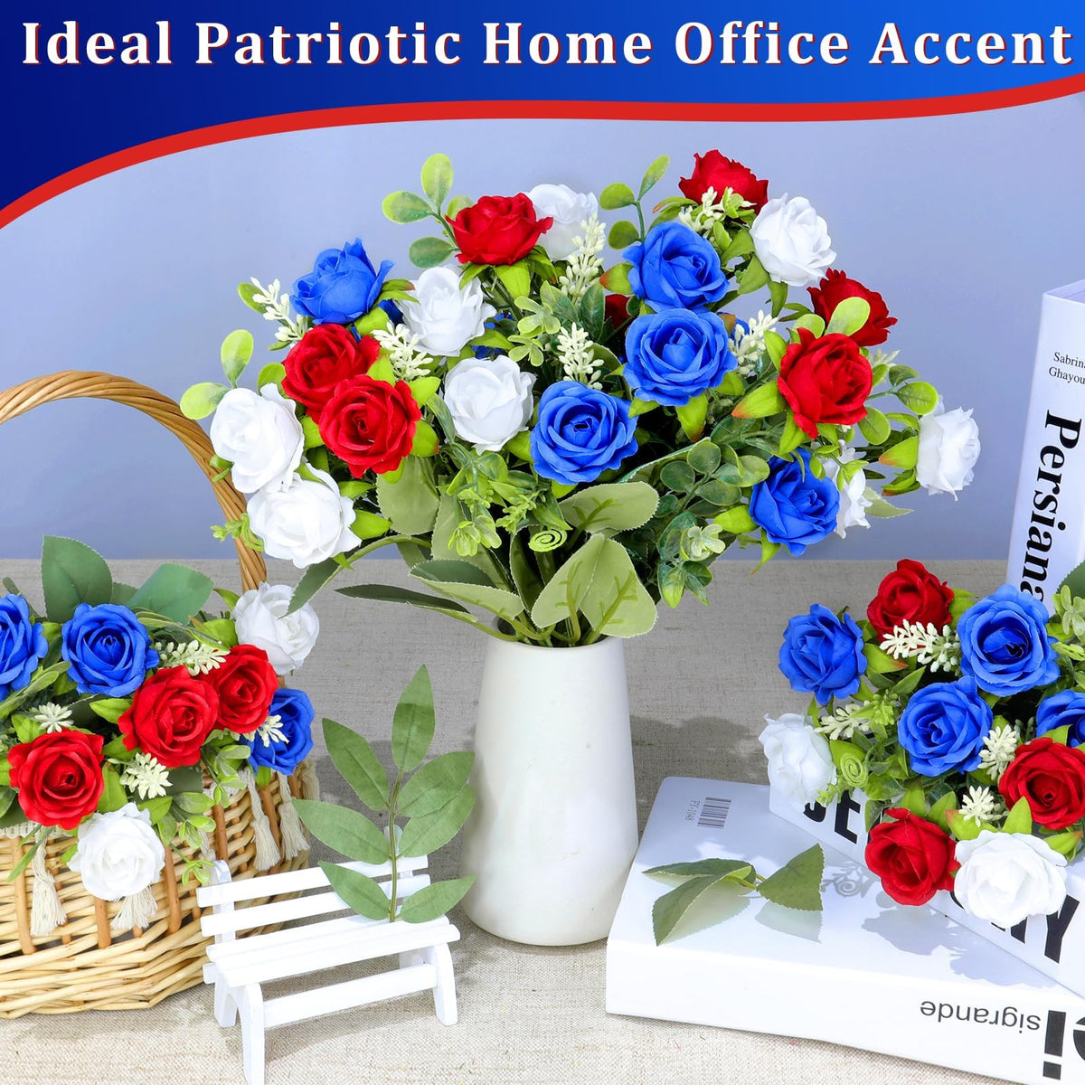 TURNMEON UV-resistant memorial flowers withstand outdoor placement without fading.