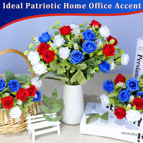 TURNMEON UV-resistant memorial flowers withstand outdoor placement without fading.