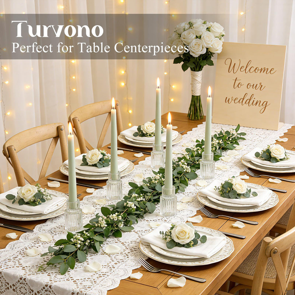 Turvono reversible candle holders offering versatile décor options