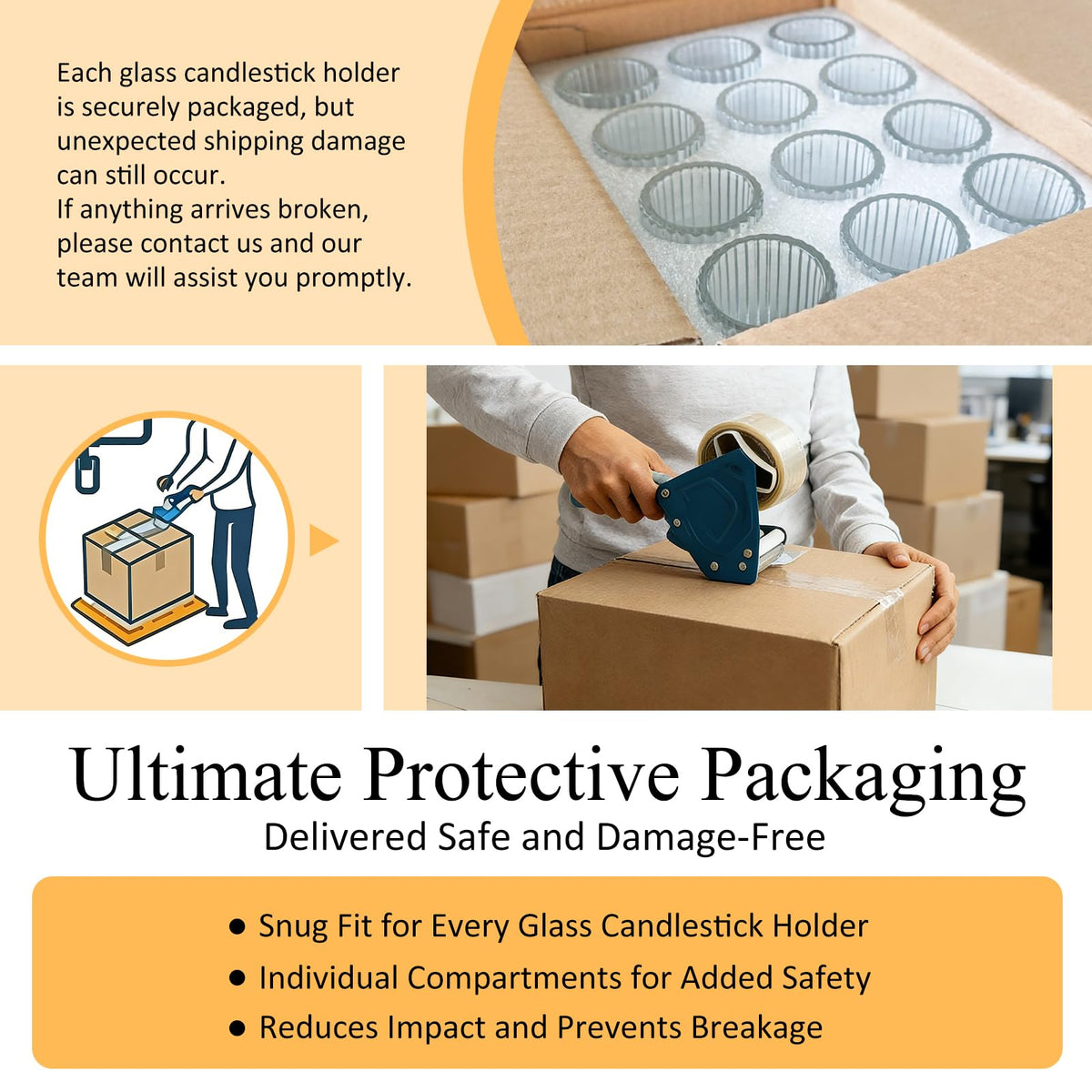 Turvono 12-pack set simplifies creating multiple coordinated centerpieces