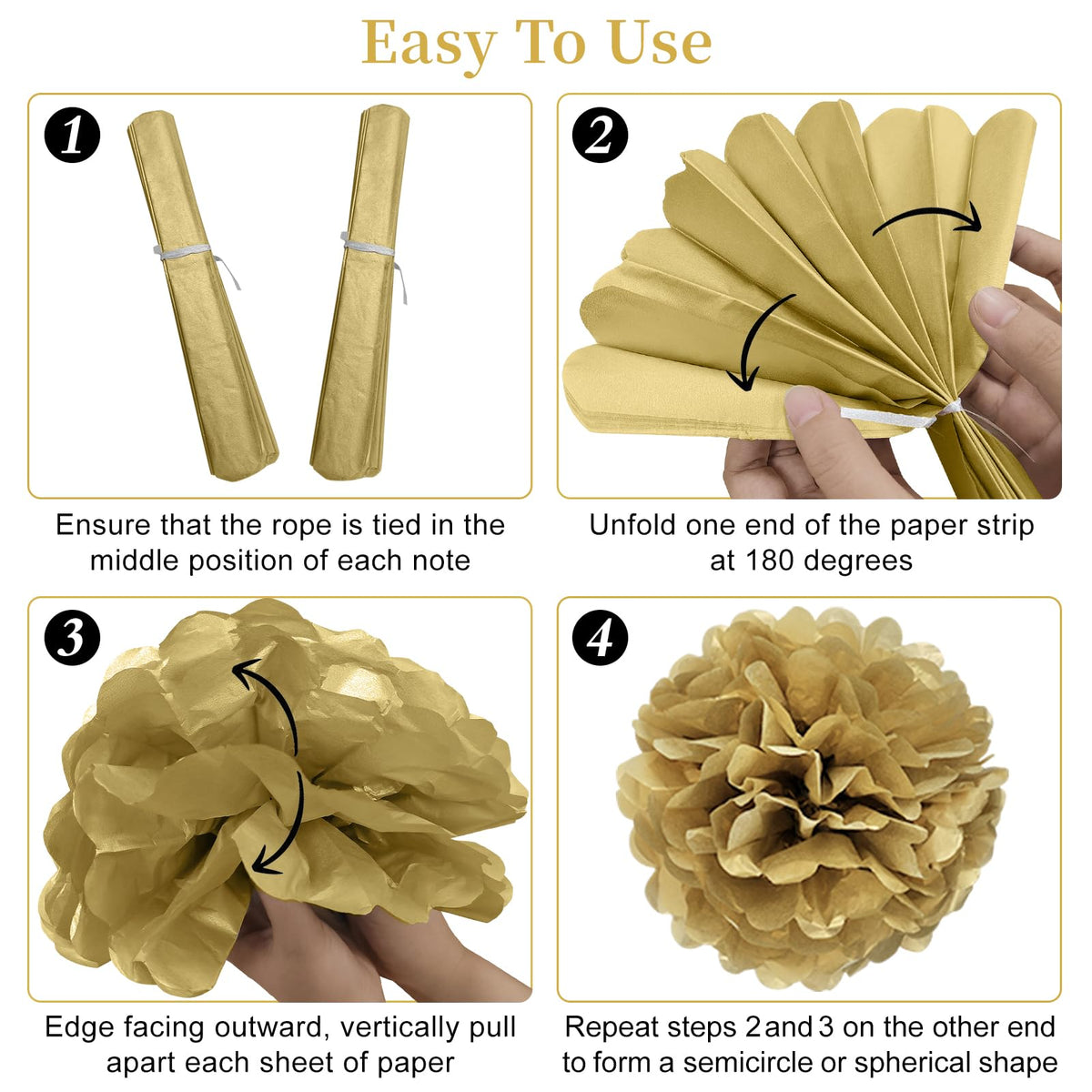 Turypaty 50th anniversary decor kit contents inspire cohesive party styling