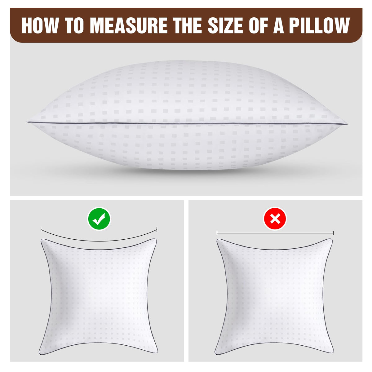 Tusavi pillow inserts are machine washable for easy care