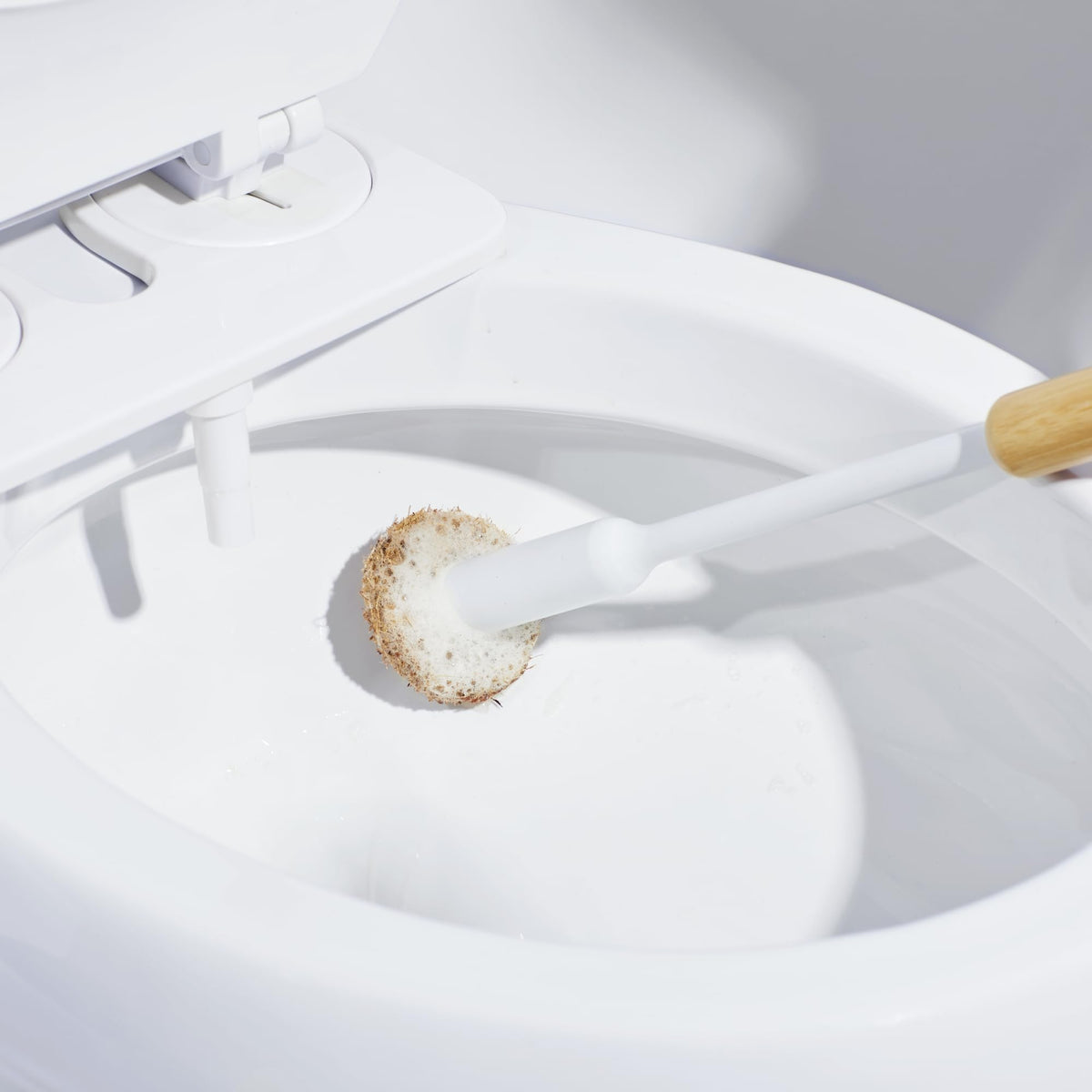 Eco-conscious packaging and planet-friendly refills for a sustainable bathroom routine.