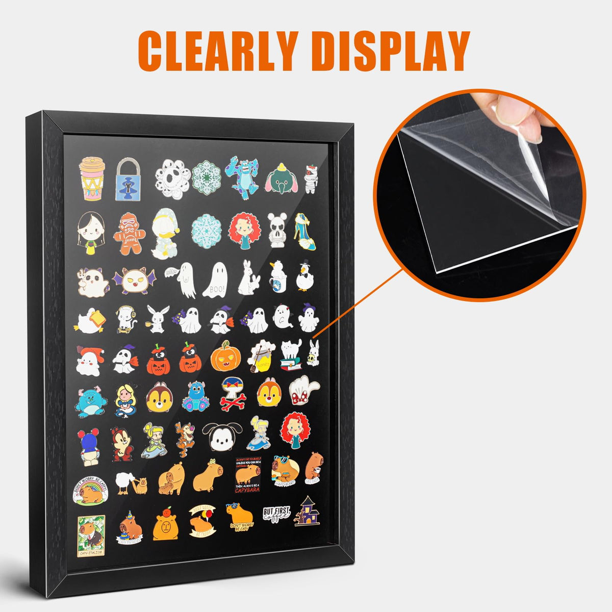 tutata durable density fiberboard case offers sturdy pin storage