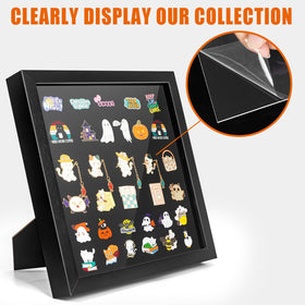 Durable composite wood frame by Tutata for long-lasting pin displays