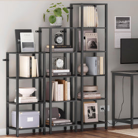 TUTOTAK 6-tier narrow in living room for organized display