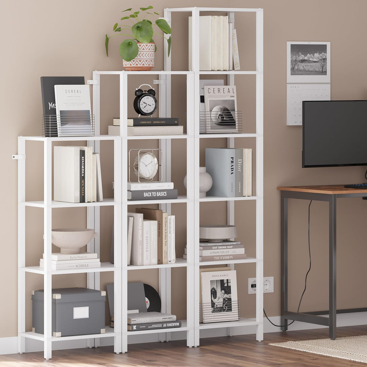 TUTOTAK stackable design enabling simple, tool-free assembly.
