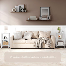 TUTOTAK living room setup shows neat display and organized decor.