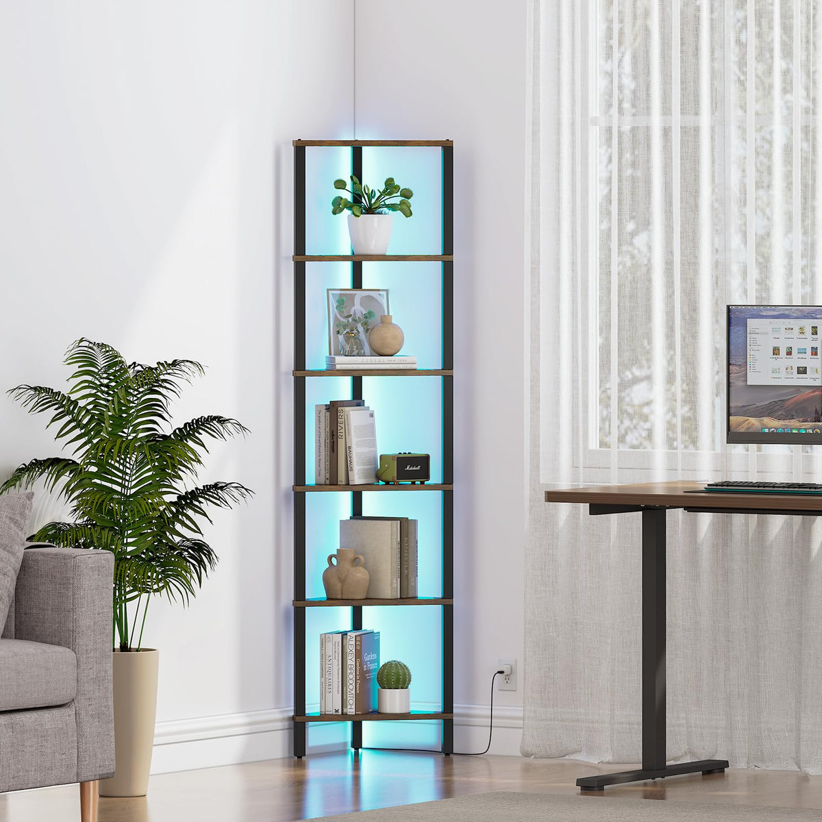 TUTOTAK Corner Shelf anti-tilt wall brace enhances home safety.