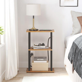 TUTOTAK durable industrial-style side table suitable for small spaces