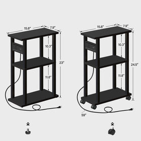 TUTOTAK easy assembly end table for quick setup and use.