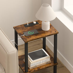 TUTOTAK end table compact height and footprint for small spaces