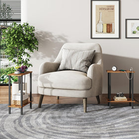TUTOTAK end table height of 21.7 inches for easy reach