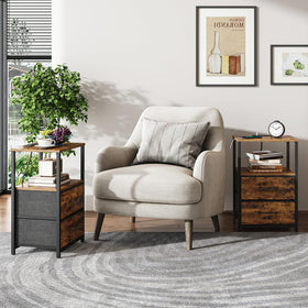 TUTOTAK end table modern design complements living rooms and bedrooms