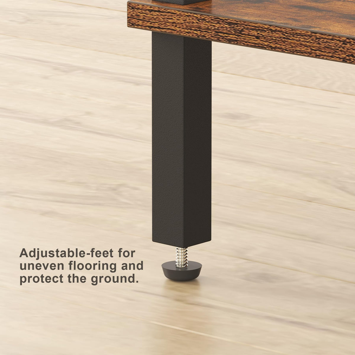 TUTOTAK end table used beside sofa in a small living room