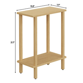 TUTOTAK entrance table silhouette enhances hallway storage and entryway appeal.