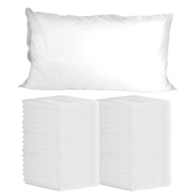 Tvvcalk disposable pillowcase 21x30 folded, portable hygiene protection.