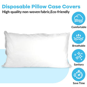 Tvvcalk disposable pillowcase simplifies laundry with single-use convenience.