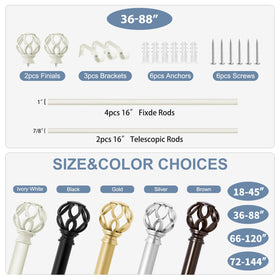 TVWOO sturdy anchors ensure reliable wall mounting for heavy drapes