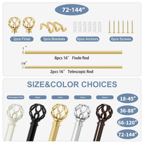 TVWOO brass gold finish brings warmth and elegance to any room.