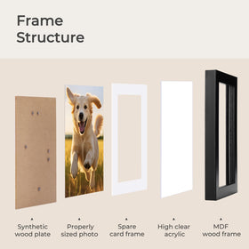 TWING 4x6 picture collage frame ideal for anniversary or Mother's Day display.