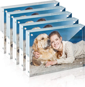 TWING 5x7 acrylic frame front view showing crystal-clear surface for photos