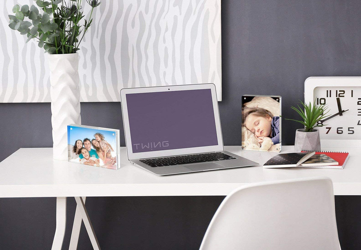 TWING frameless design closeup underscores versatile minimalist decor fit.