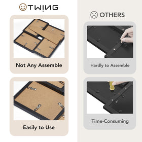 TWING gift-ready collage frame with elegant packaging.