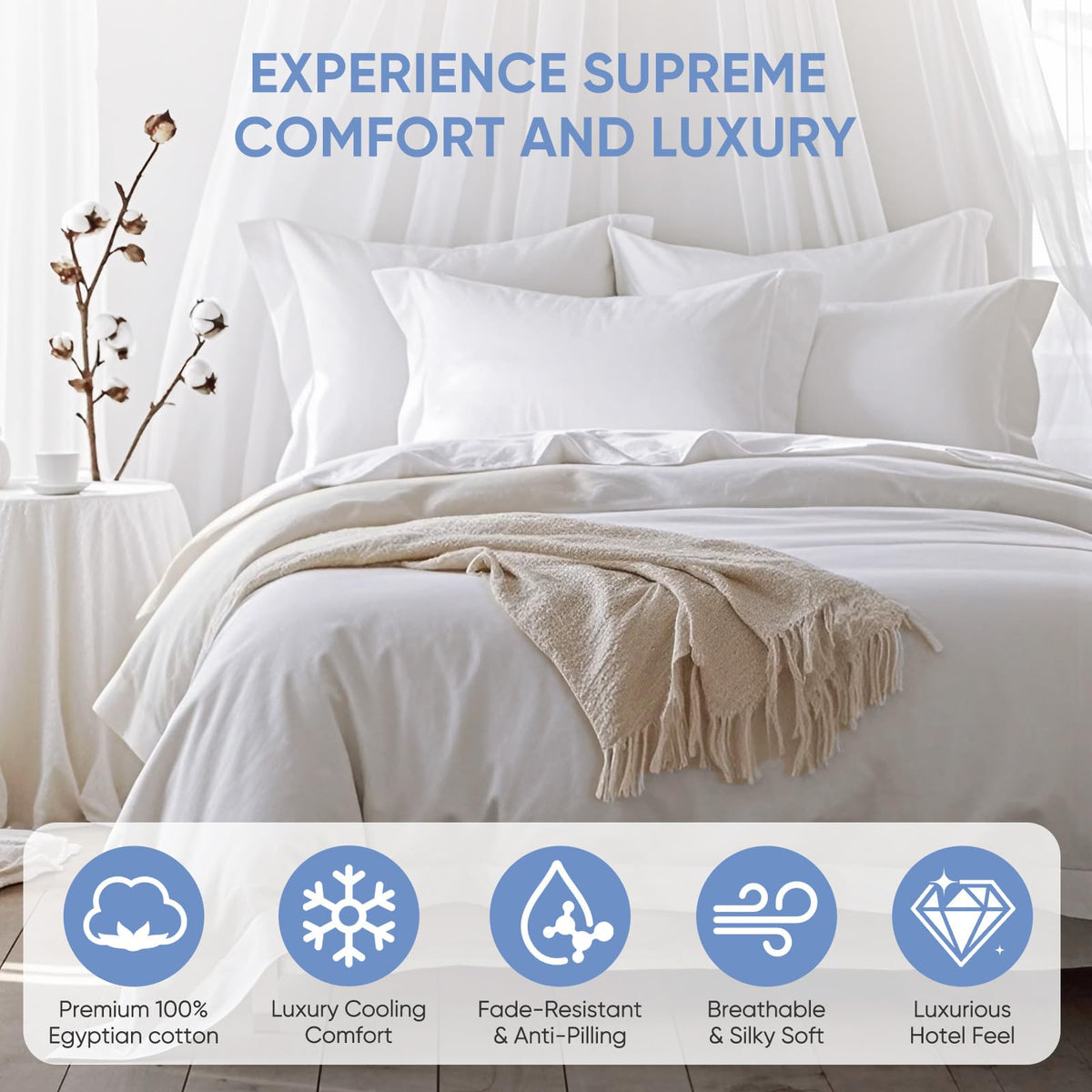 TWK reinforced double stitching close-up emphasizes durable seams for long-lasting bedding
