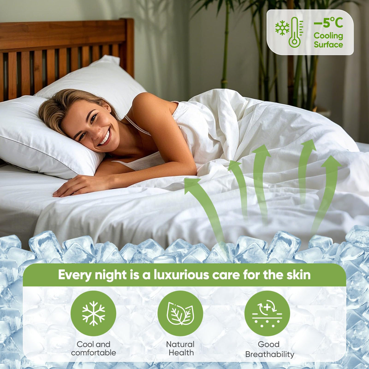 TWK OEKO-TEX certification label indicating safe, toxin-free bedding.