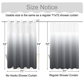 TWLSNCD machine-washable curtain and liner simplify your cleaning routine.