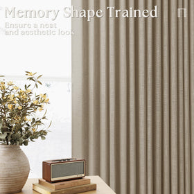 TWODRAPES easy-care curtains machine wash and tumble dry.