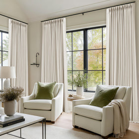 TWODRAPES easy-care fabric stays vibrant after cold washing