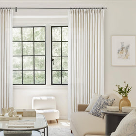 TWODRAPES ready-made panels ship with care and easy washing