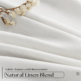 TWODRAPES hanging options with hooks and rings for easy pleated style.