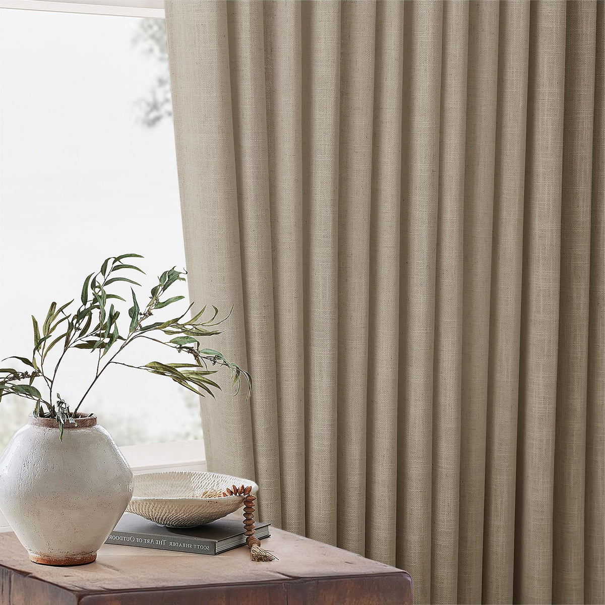 TWODRAPES included hooks and rings simplify installation and savings