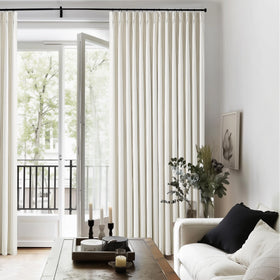 TWODRAPES living room setup showcases versatile elegance.