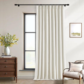 TWODRAPES privacy curtains 60x102 reduce visual distraction