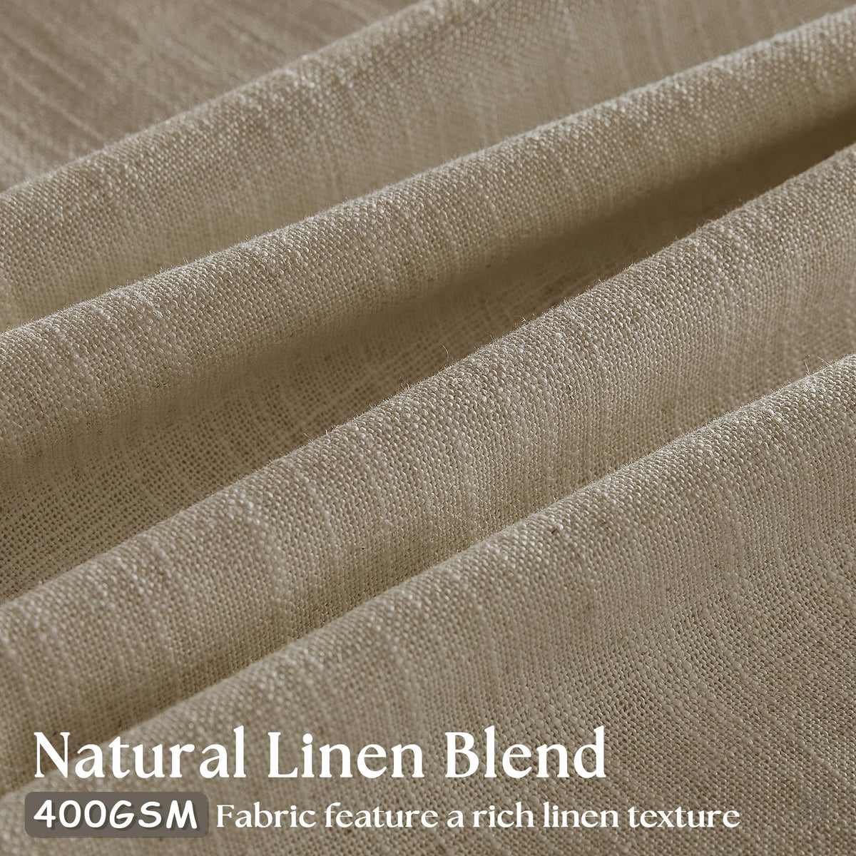 TWODRAPES pinch pleat curtains create elegant folds