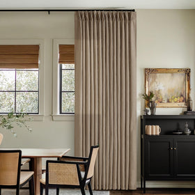 TWODRAPES track-system with adjustable hooks for flexible installation