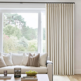 TWODRAPES 2-panel-curtains suit bedrooms and living rooms with a neutral backdrop
