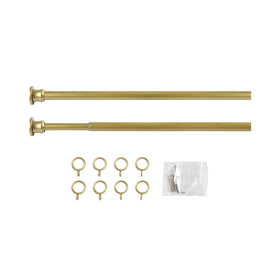 TWOPAGES Gold inside-mount option suits clean kitchen or bathroom setups.