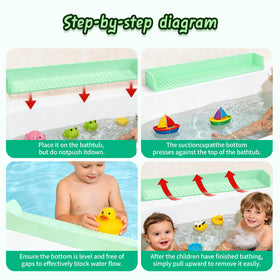 TYASDBA kids bathroom accessory adds order and calm to bath time.