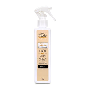 Diva Glamorous Wash by Tyler Candle Company cleans fabrics with a fresh scent.