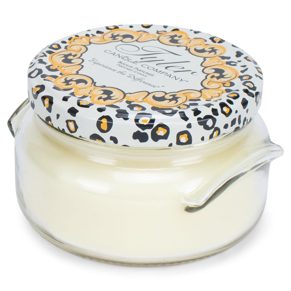 Tyler Candle Company French Market 22oz front view shows the premium jar