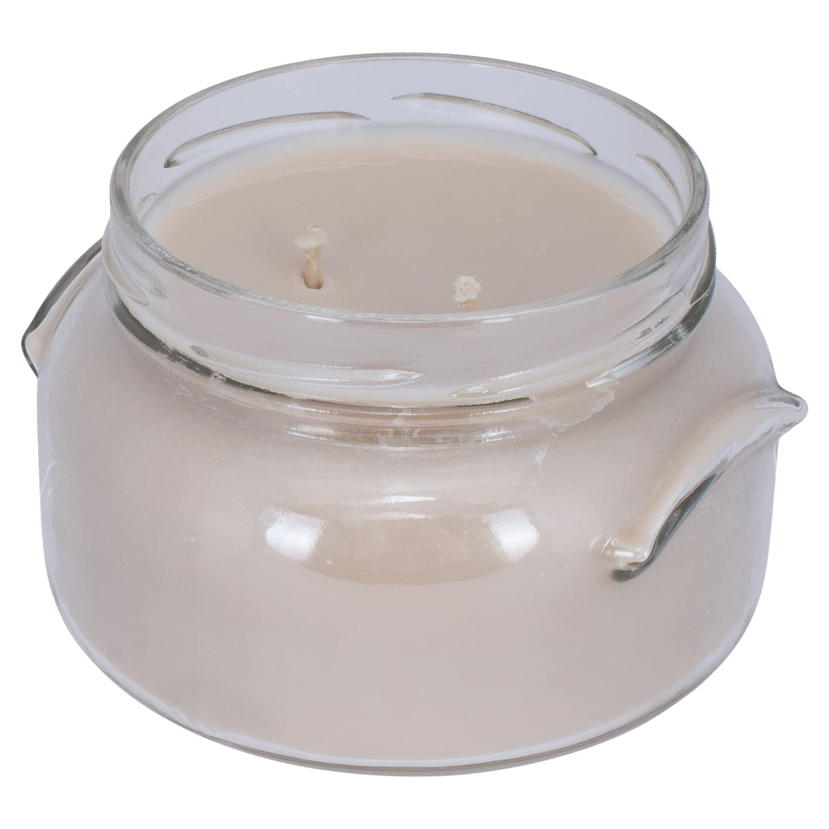 Tyler Candle two-wicks burn provides balanced scent throw for extended enjoyment.