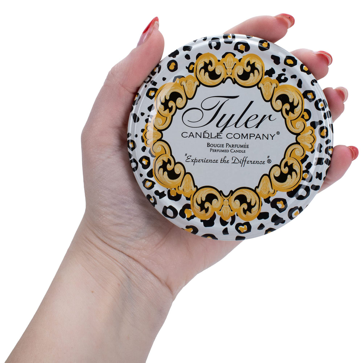 Gift-ready packaging highlights Tyler Candles Warm Sugar Cookie for gifting.