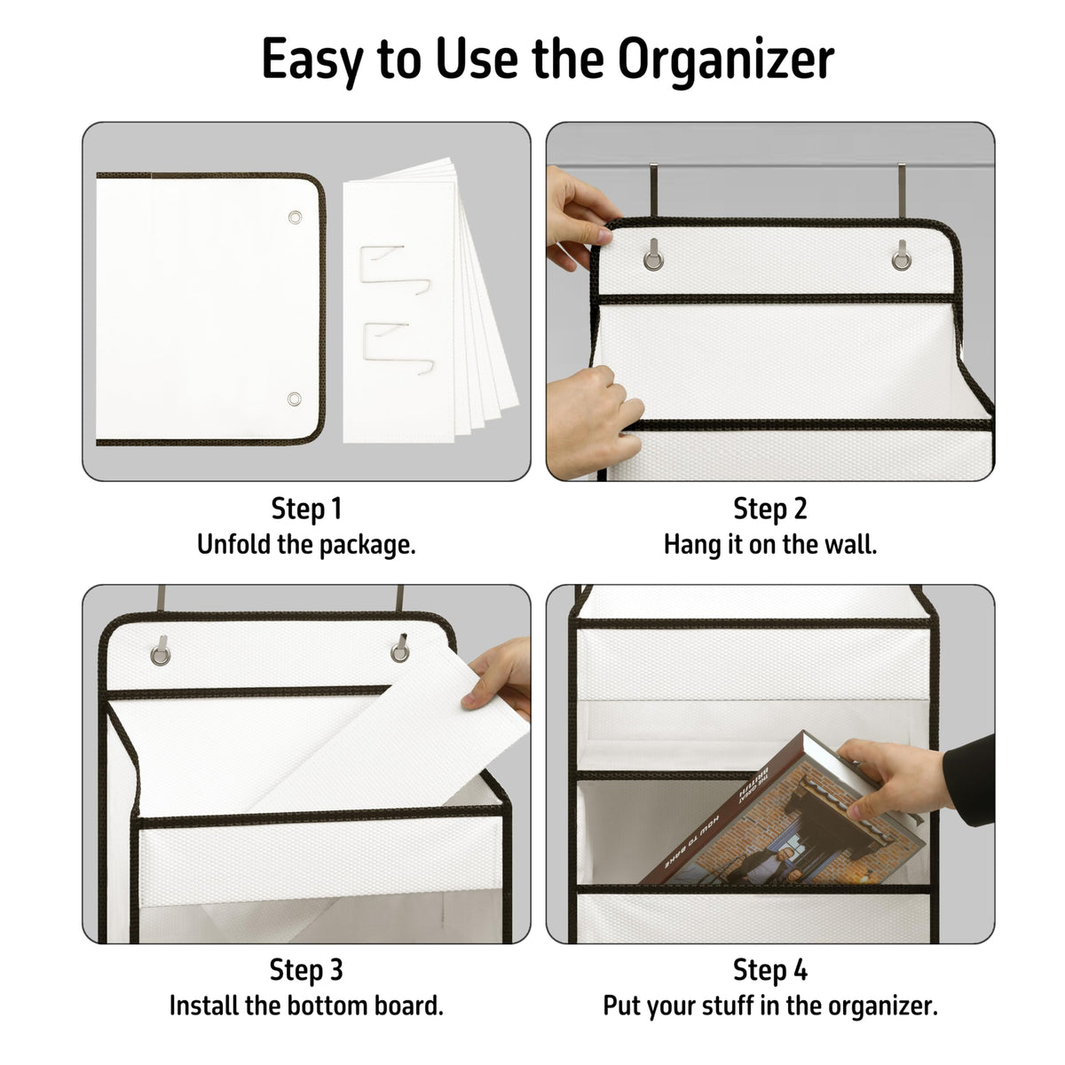 TYMENSH side mesh pockets provide quick storage for small items