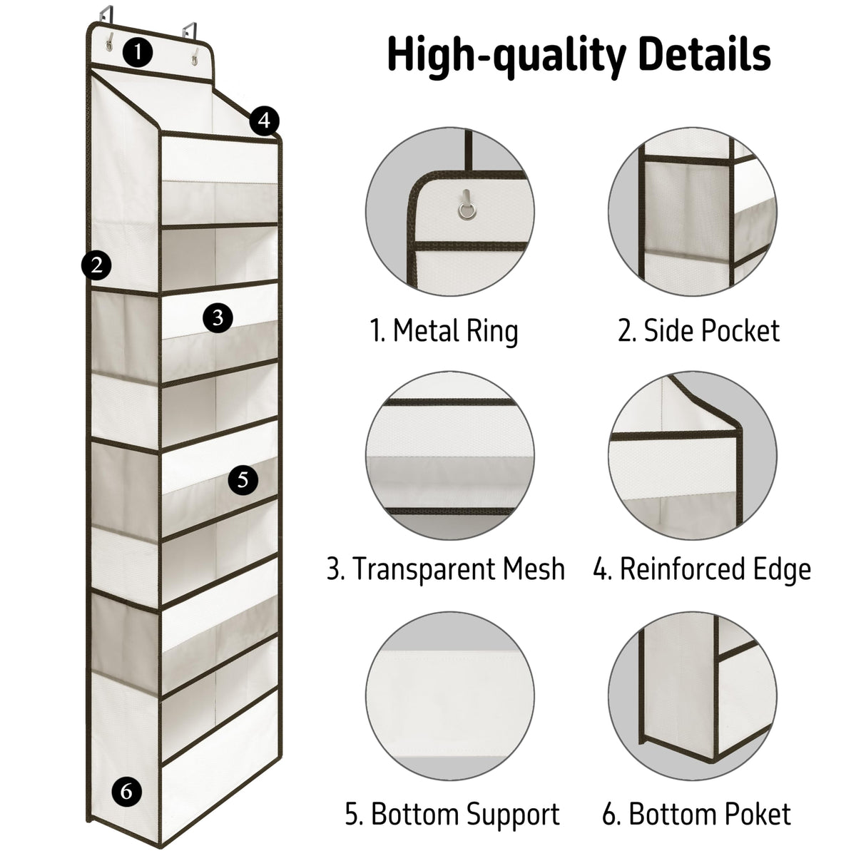 TYMENSH tool-free installation demonstrated on a standard door